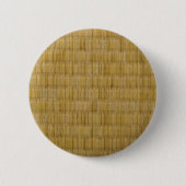 Tatami Mat 畳 Ronde Button 5,7 Cm (Voorkant)