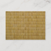 Tatami Mat 畳 Visitekaartje (Achterkant)