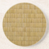 Tatami Mat 畳 Zandsteen Onderzetter (Voorkant)