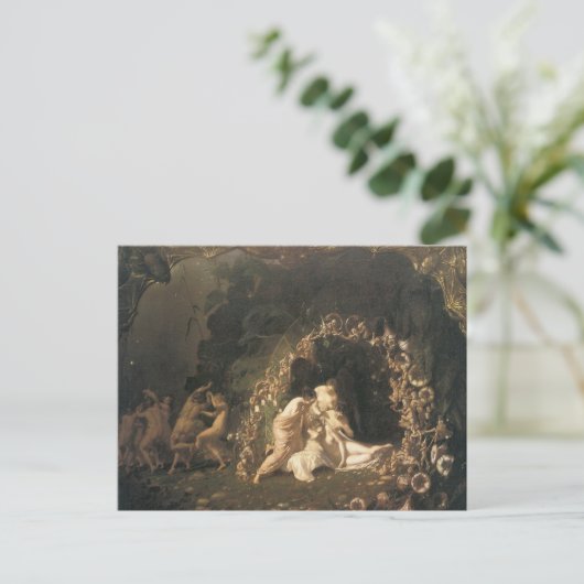 Tatania Sleeping door Richard Dadd Briefkaart (Staand voorkant)