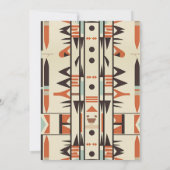 Tatanka Bison Yellowstone Westerne ranch uitnodigi Kaart (Achterkant)