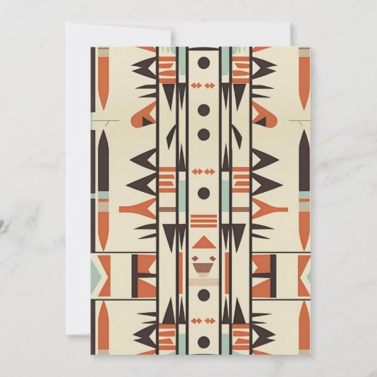 Tatanka Bison Yellowstone Westerne ranch uitnodigi Kaart (Achterkant)