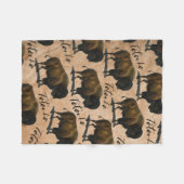 Tatanka Buffalo Bison Western Home Decor Fleece Deken (Voorkant (Horizontaal))