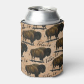 Tatanka Buffalo Bison Westerne Koelbox Blikjeskoeler (Blikje Voorkant)