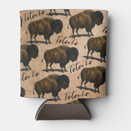 Tatanka Buffalo Bison Westerne Koelbox Blikjeskoeler (Voorkant)