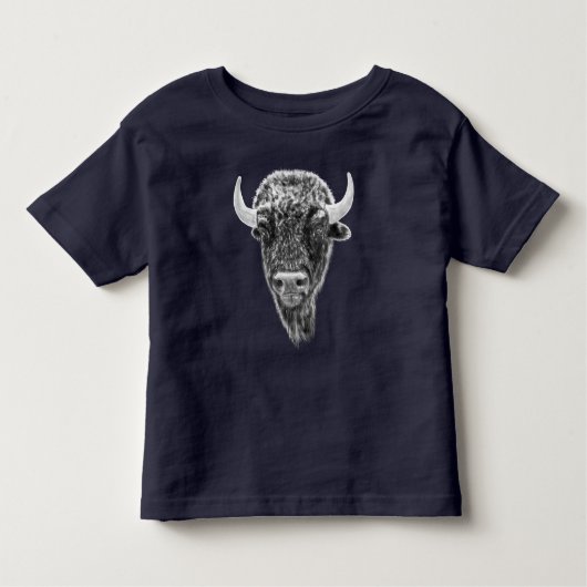 Tatanka, Buffalo Spirit Animal (Amerikaans bizon) Kinder Shirts (Voorkant)