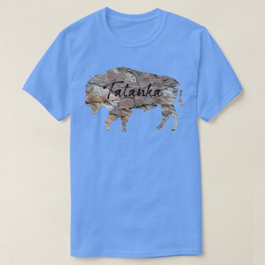 Tatanka Rock Hard Buffalo Bison T-shirt (Design voorkant)