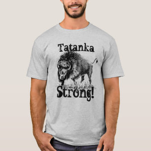 "Tatanka Strong" met Amerikaanse bizons T-shirt