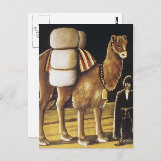 Tatar Camel Driver door Niko Pirosmani Briefkaart (Voorkant / Achterkant)