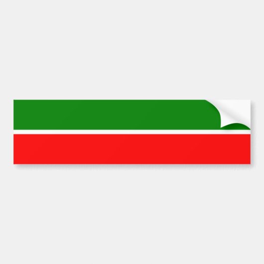 Tatarstan Bumpersticker (Voorkant)