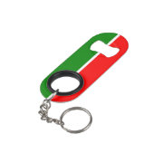 Tatarstan Mini Flessenopener (Achterkant Gekanteld)