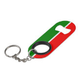 Tatarstan Mini Flessenopener (Voorkant Gekanteld)