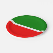 Tatarstan Papieren Bordje (Gekanteld)
