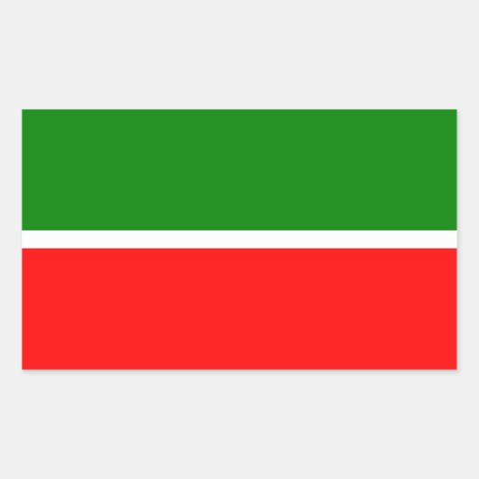 Tatarstan Rechthoekige Sticker (Voorkant)