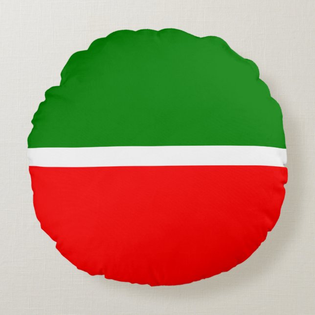 Tatarstan Rond Kussen (Voorkant)
