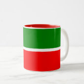 Tatarstan Tweekleurige Koffiemok (Voorkant rechts)