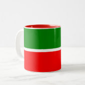 Tatarstan Tweekleurige Koffiemok (Voorkant links)