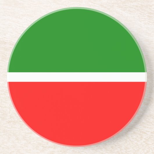 Tatarstan Zandsteen Onderzetter (Voorkant)