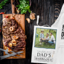 Tata's Barbeque | Vaderdag BBQ Fotohanddoek