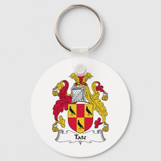 Tate Family Crest Sleutelhanger (Voorkant)