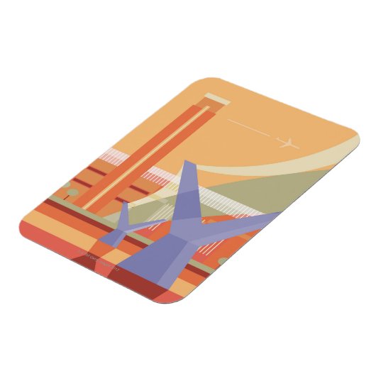 Tate Gallery en Millennium Bridge Magneet (Linkerzijde)