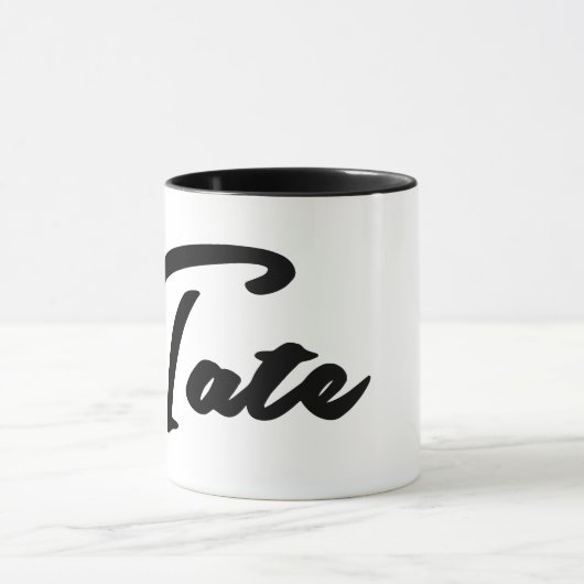 Tate Logo Mok | Andrew Tate Coffee Mok (Midden)