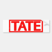 Tate Stamp Bumpersticker (Voorkant)
