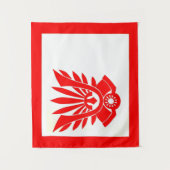 Tatenokai Flag Yukio Mishima Wandkleed (Voorkant)