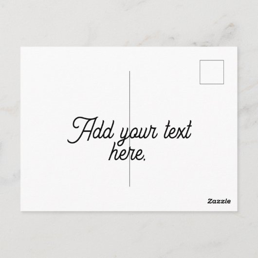 Tater Briefkaart (Achterkant)