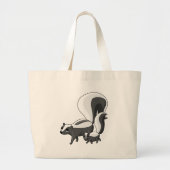 Tater en Tot de Skunks Grote Tote Bag (Voorkant)