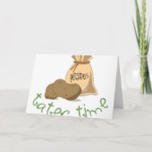 Tater Time Kaart (Voorkant)