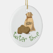 Tater Time Keramisch Ornament (Rechts)