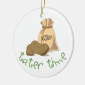 Tater Time Keramisch Ornament (Links)
