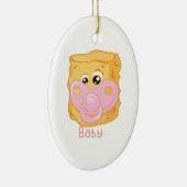 Tater Tot Baby Keramisch Ornament (Rechts)