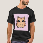 Tater Tot Cat kawai T-shirt (Voorkant)