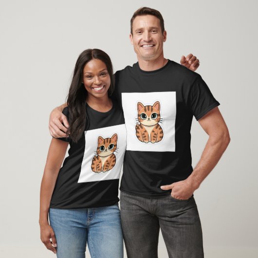 Tater Tot Cat kawaii T-shirt (Unisex)