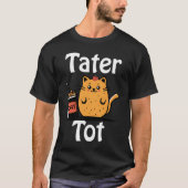 Tater tot de kat t-shirt (Voorkant)