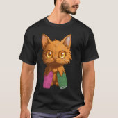 Tater Tot kat, schattig kitten T-shirt (Voorkant)