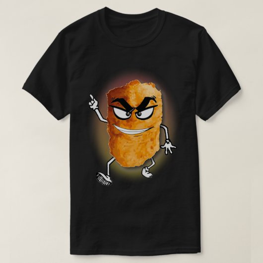Tater Tot Man T-shirt (Design voorkant)