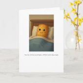 Tater Tots kerstkaart Kaart (Gele Bloem)