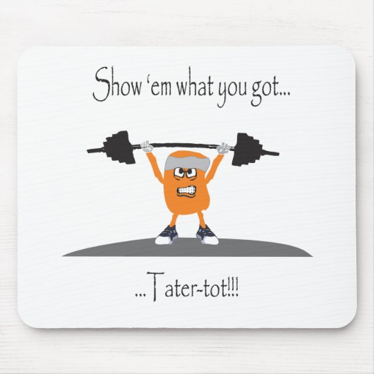Tater-Tuff-Tot Muismat (Voorkant)
