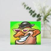 Taterkop Briefkaart (Staand voorkant)