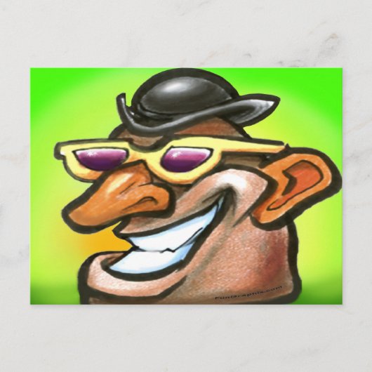 Taterkop Briefkaart (Voorkant)