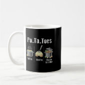 Taters Aardappelen Funny Potato Boil Em Mash Em St Koffiemok (Links)