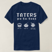 Taters aardappelen t-shirt (Design voorkant)