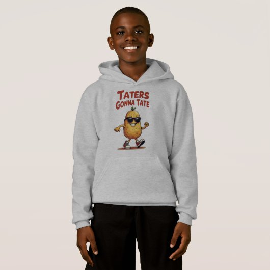Taters Gonna Tate - Funny Potato Attitude (Voorkant volledig)