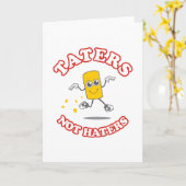 Taters niet Haters Kaart (Gele Bloem)