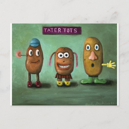 Tatertots Briefkaart (Voorkant)