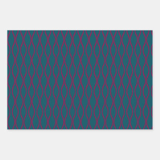Tatewaku traditional Japanese pattern modern Inpakpapier Vel