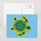 TATHA DE SEATURTLE BRIEFKAART (Voorkant / Achterkant)